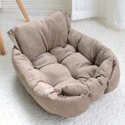 3-in-1 Dog and Cat Bed Mat - Warm Washable Pet Sofa Cushion