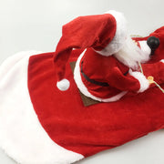 Santa Festival Dog & Cat Costume - Funny Christmas Party Outfit