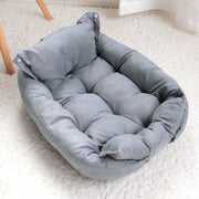 3-in-1 Dog and Cat Bed Mat - Warm Washable Pet Sofa Cushion