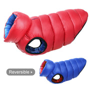 Reversible 3-Layer Winter Dog Vest - Waterproof Warm Coat