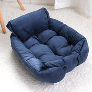 3-in-1 Dog and Cat Bed Mat - Warm Washable Pet Sofa Cushion
