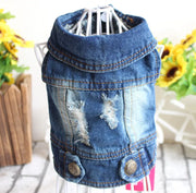 Cat Denim Vest Jacket - Casual Spring Autumn Kitten Outfit