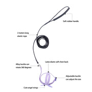 Adjustable Parrot Harness and Outdoor Flying Leash