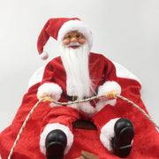 Santa Festival Dog & Cat Costume - Funny Christmas Party Outfit