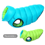 Reversible 3-Layer Winter Dog Vest - Waterproof Warm Coat