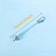 Stainless Steel Hanging Bird Feeder Fork for Fruit Snacks
