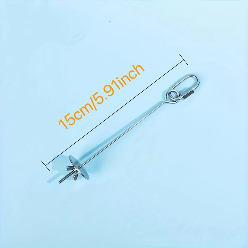 Stainless Steel Hanging Bird Feeder Fork for Fruit Snacks