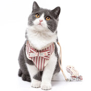 Nylon Mesh Harness and Leash Set for Small Dogs and Cats