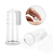 Soft Silicone Pet Finger Toothbrush - Dog & Cat Teeth Cleaning Tool