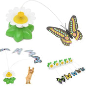 Automatic Electric Butterfly Cat Toy for Indoor Play