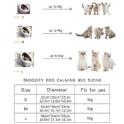 Semi-Closed Warm Cat Nest Bed - Four-Season Cozy Pet Sleeper