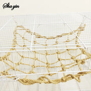 Rope Climbing Net Chew Toy for Parrots