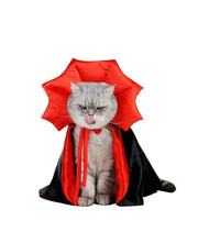 Halloween Vampire Cloak Pet Costume - Cute Cat & Small Dog Cape