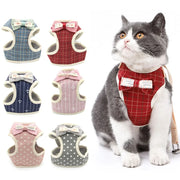Nylon Mesh Harness and Leash Set for Small Dogs and Cats