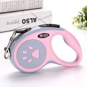 3m/5m Retractable Nylon Dog Leash - Automatic Walking Lead for Small Dogs