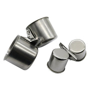Stainless Steel Bird Feeding Bowl with Clip Holder