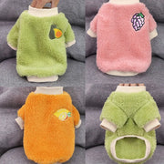 Warm Small Dog Hoodie Coat - Fleece Puppy Outfit XS-XXL