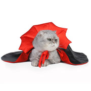 Halloween Vampire Cloak Pet Costume - Cute Cat & Small Dog Cape