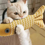 Interactive Simulation Fish Kicker Pillow Cat Toy