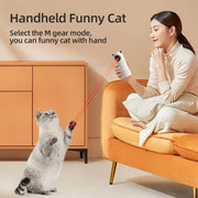 ROJECO Interactive LED Laser Cat Teaser Toy