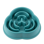 Round Anti-Choking Slow Feeder Bowl for Dogs and Cats