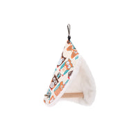 Soft Plush Parrot Hammock Nest and Cage Hut