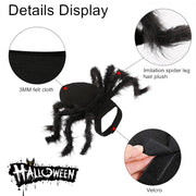 Halloween Spider Pet Costume - Funny Dog & Cat Cosplay Outfit