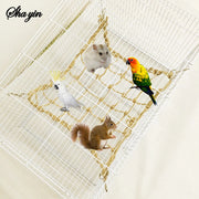 Rope Climbing Net Chew Toy for Parrots