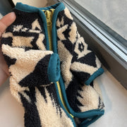 Green Velvet Sphynx Cat Sweater - Warm Zipper Jacket for Devon Rex