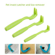 Pet Tick Remover Tweezer Hook Set for Dogs and Cats
