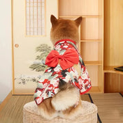 Japanese Style Pet Kimono Coat - Thin Summer Cat & Dog Outfit