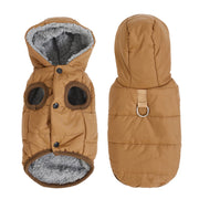 Windproof Fleece Cat Hoodie Coat - Cozy Winter Kitten Jacket