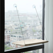 Window Cat Hammock Bed - Washable Suction Shelf Seat