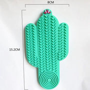 Silicone Slow Feeding Lick Mat with Suction Cups for Small Pets