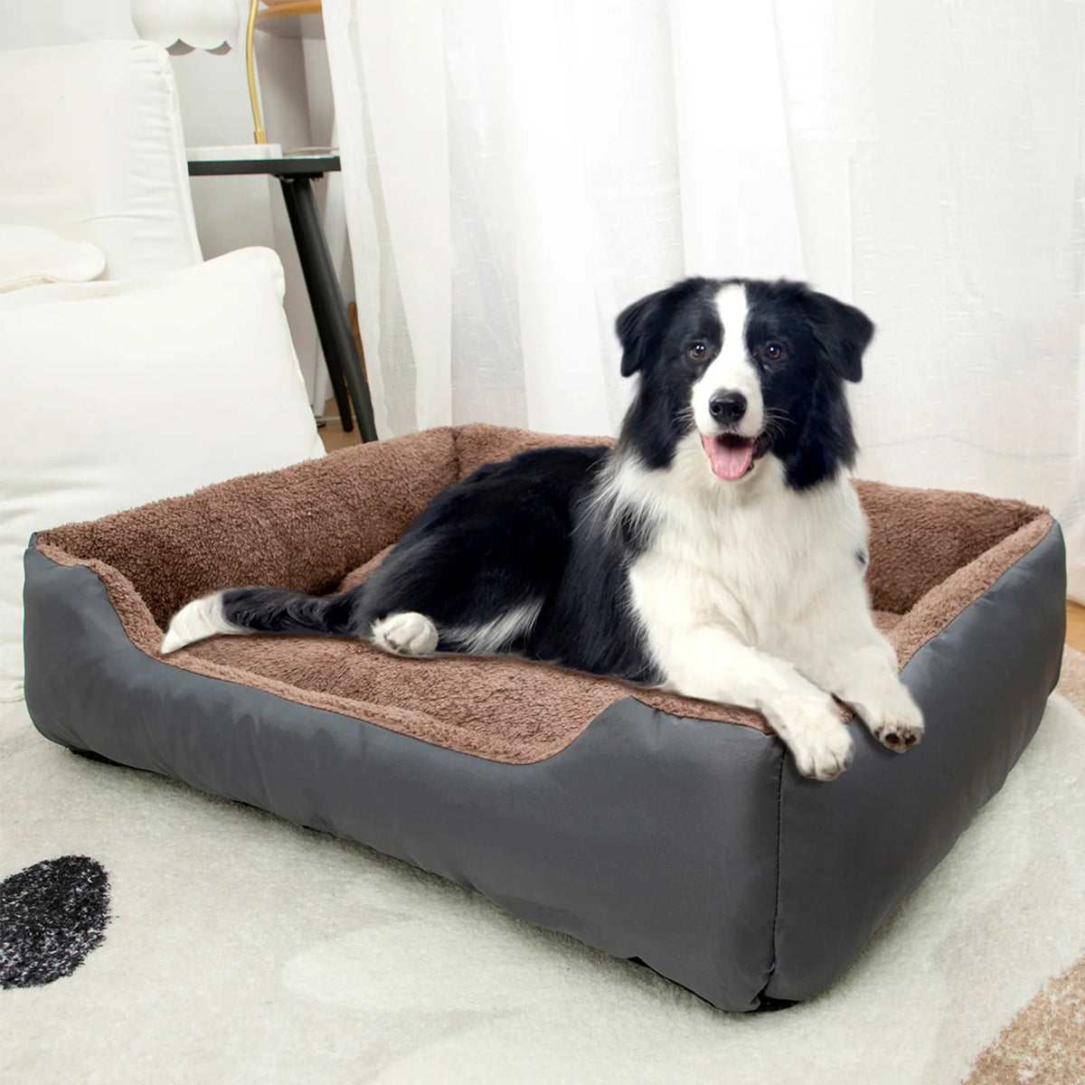 Dog Sofa Bed Cushion - Breathable Basket Mat for Small Large Pets