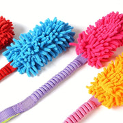 Plush Rope Dog Chew Toy With Handle - Pulling Toy for Active Chewers