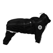 Reflective Waterproof Dog Rain Jacket - Adjustable Coat for Large Dogs
