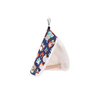 Soft Plush Parrot Hammock Nest and Cage Hut