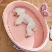 Detachable Washable Pet Bed - Soft Four-Season Dog & Cat Sleeper