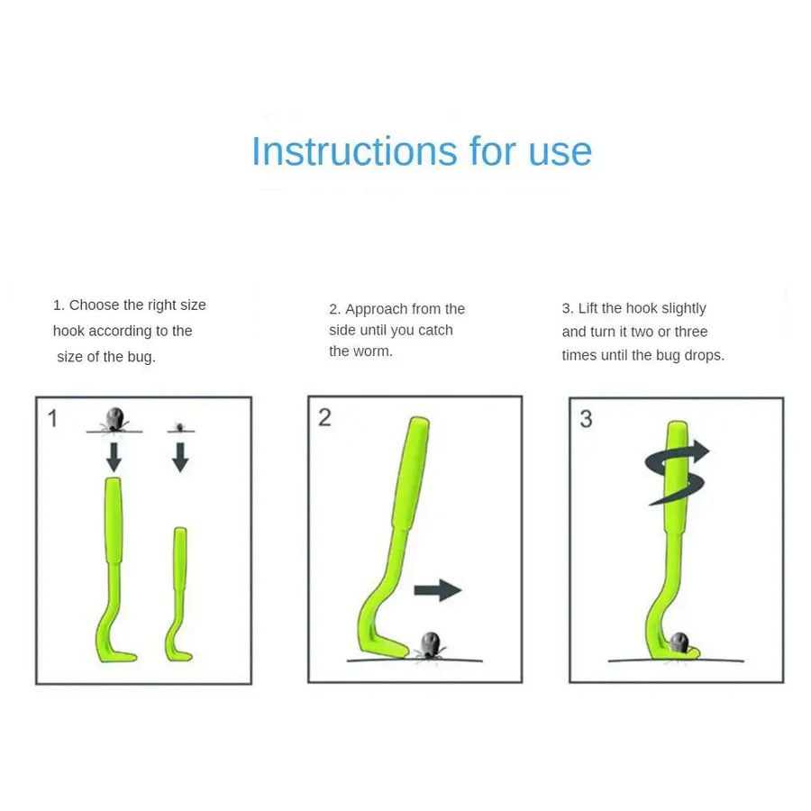 Pet Tick Remover Tweezer Hook Set for Dogs and Cats