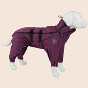 Reflective Waterproof Dog Rain Jacket - Adjustable Coat for Large Dogs