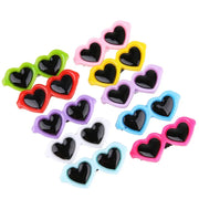 Heart Sunglasses & Hair Clip Pet Accessory - Cute Dog & Cat Decor
