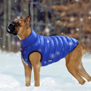 Reversible 3-Layer Winter Dog Vest - Waterproof Warm Coat
