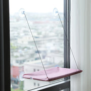 Window Cat Hammock Bed - Washable Suction Shelf Seat
