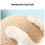 Sisal Rope Cat Scratching Ball Board for Kittens