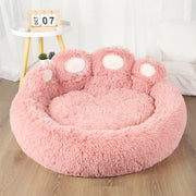 Winter Warm Dog Sofa Bed - Plush Kennel Mat for Pets