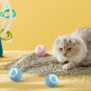 Rechargeable Smart Interactive Cat Ball with Type-C Cable
