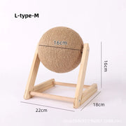 Sisal Rope Cat Scratching Ball Board for Kittens