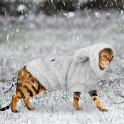 Warm Winter Cat & Puppy Jacket - Pink Small Pet Coat S-2XL