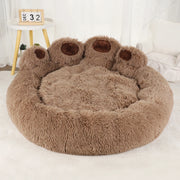 Winter Warm Dog Sofa Bed - Plush Kennel Mat for Pets